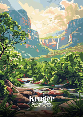 Kruger National Park South Africa Art