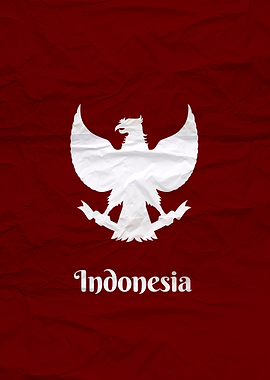 Indonesia Garuda Pancasila Symbol Art