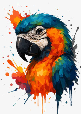 Parrot Watercolor