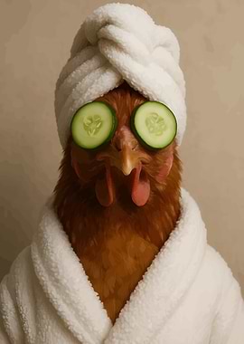Chicken Spa Day