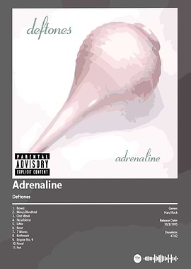 Deftones - Adrenaline Album Cover