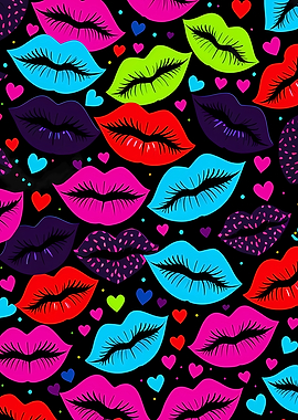 Lips and Hearts