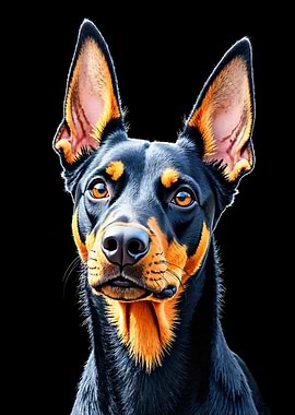 The Doberman Stare