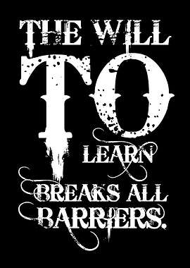 The Will to Learn Typography