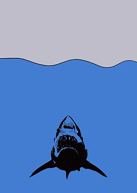 Great White Shark Silhouette