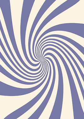 Swirling Purple and Cream Pattern