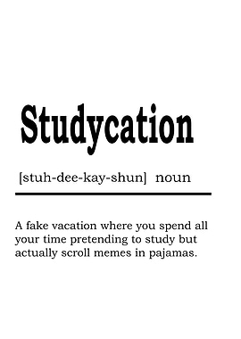 Vacation Definition Text Art