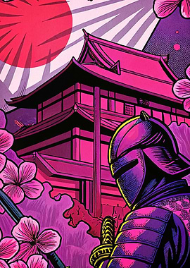 Samurai Cherry Blossoms