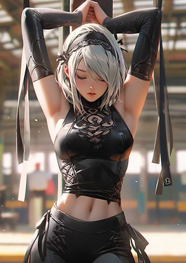2B Character Portrait