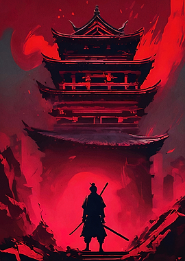Samurai Japanese Landscape