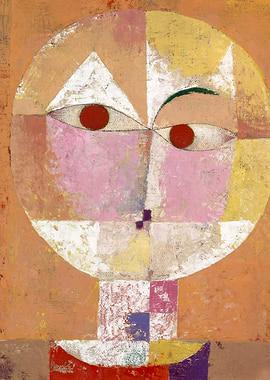 Abstract Face Painting, paul klee paintings