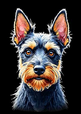 The Miniature Schnauzer Stare