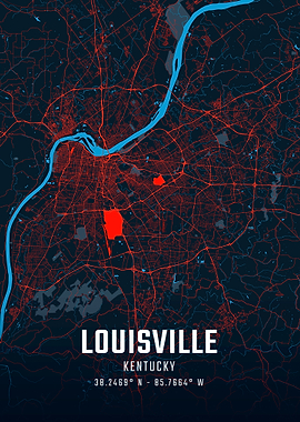 Louisville City Map
