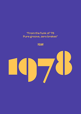 1978 Year Poster