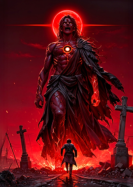 Apocalyptic Encounter with a Giant Entity