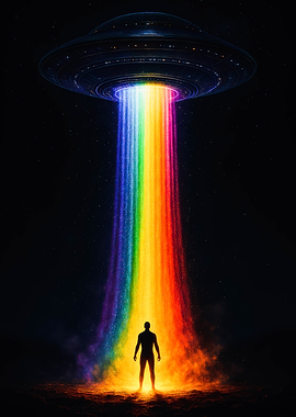 UFO Rainbow Beam, Cosmic Connection