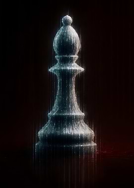 Chess Bishop Piece Sparkle
