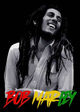 Bob Marley Portrait Art
