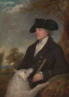 Portrait of a Gentleman with Dog