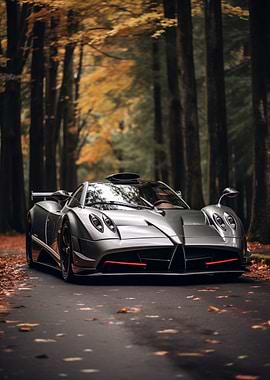 Pagani Zonda Autumn Forest