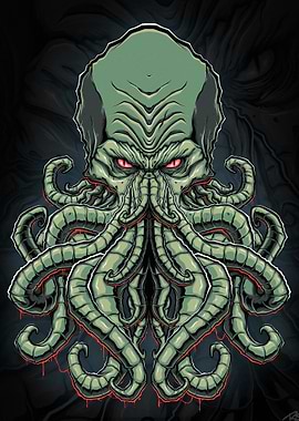 Cthulhu Monster Illustration