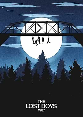 The Lost Boys Movie Poster Art