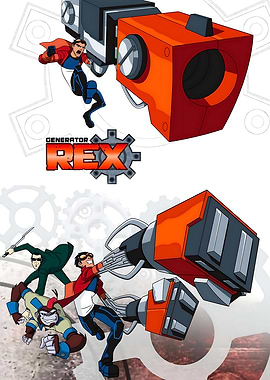 Generator Rex Cartoon Characters