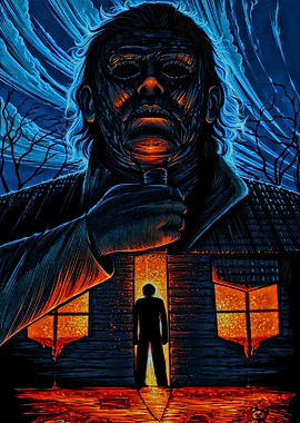 Michael Myers Halloween Horror Art