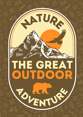 Nature Outdoor Adventure Graphic
