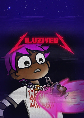 Lil Uzi Vert Cartoon Art