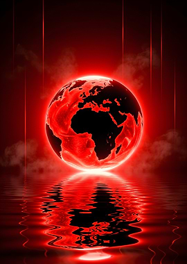 Red Earth Reflection