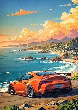 Orange Supra Coastline