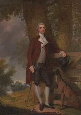 Portrait of a Gentleman with Dog