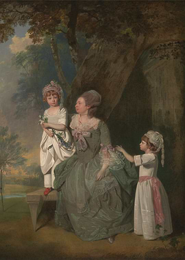 Portrait of a Woman with Children