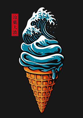 Great Wave Ice Cream