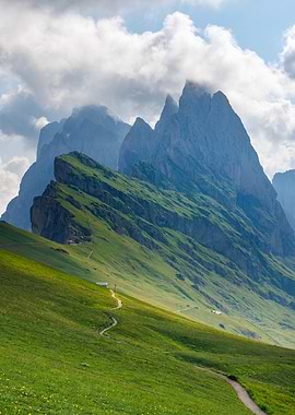 Seceda Ridgeline, Dolomites, Italy