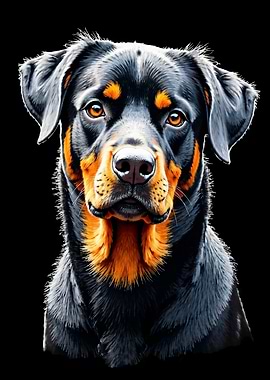 The Rottweiler Stare