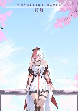 Wuthering Waves Changli Anime Girl