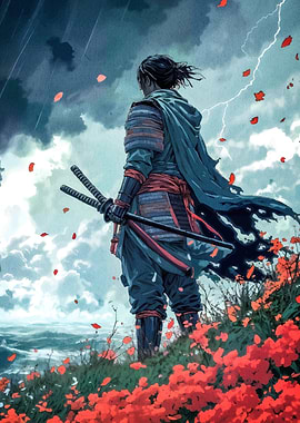 Samurai Warrior Landscape