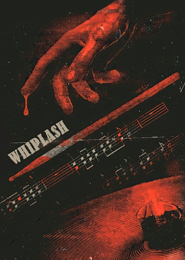 Whiplash Movie Poster Art