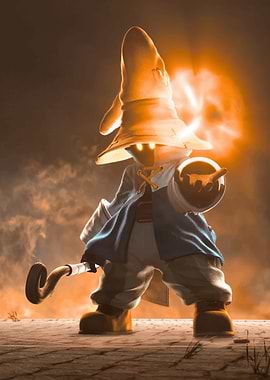 Vivi Ornitier casting magic spell