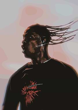 Travis Scott Portrait
