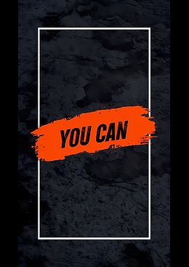 Inspirational You Can Text Art