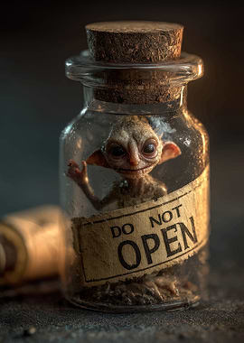 Creature in a Bottle: Do Not Open