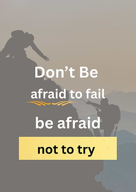 Motivational Climbing: Don't Be Afraid