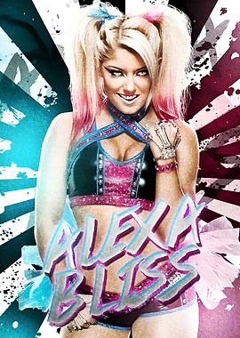 Alexa Bliss WWE Portrait