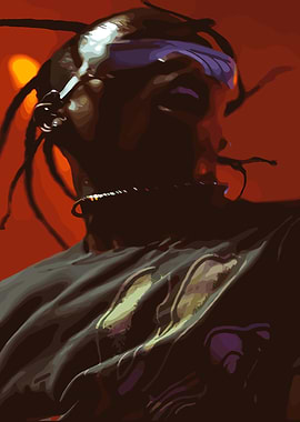 Travis Scott Portrait