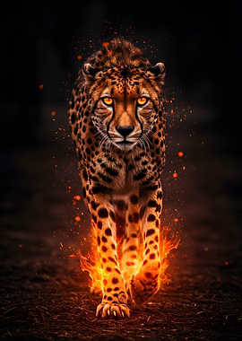 Fiery Cheetah