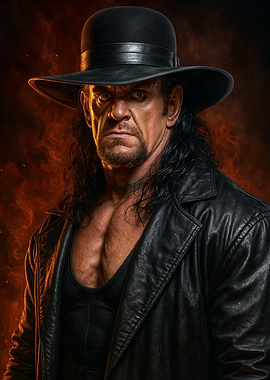 The Undertaker Portrait