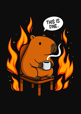 Capybara This is Fine